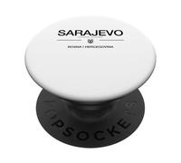 Sarajevo BiH Sarajevo viaggio, Bosnia ed Erzegovina Capitale PopSockets PopGrip Adesivo