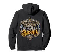 Sarajevo-Bosnia Felpa con Cappuccio