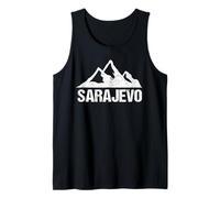 Sarajevo Mountain Design Bosnia Erzegovina Souvenir Canotta