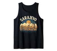 Sarajevo Skyline Souvenir - Bosnia Souvenirs Canotta