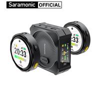 Saramonic BlinkMe B2 Microfono lavalier wireless per iPhone Android Type-C Fotocamere DSLR PC Laptop Registrazione video Youtube Vlog