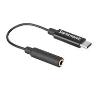 Saramonic Cavo adattatore TRS da 3,5 mm maschio a femmina placcato oro da tipo C (SR-C2003)