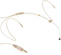Saramonic DK6G Omni Headset Mic a basso profilo (beige) w/3,5 mm per 2,4 GHz Wireless, Rode, DJI, TXS e registratori, camme, mixer con alimentazione plug-in