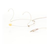 Saramonic DK6G Omni Headset Mic a basso profilo (beige) w/3,5 mm per 2,4 GHz Wireless, Rode, DJI, TXS e registratori, camme, mixer con alimentazione plug-in