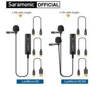 Saramonic LavMicro+ - Microfono a clip per computer o tablet, con connettore USB C