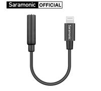 Saramonic Cavo adattatore da connettore Lightning Apple a jack audio TRRS femmina da 3,5 mm, 7,6 cm (SR-C2002)