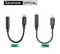 Saramonic SR-C2018 2002 cavo adattatore Audio per microfono 3.5mm TRS TRRS (femmina) a Lightning (maschio) per iPad iPhone iPod Touch