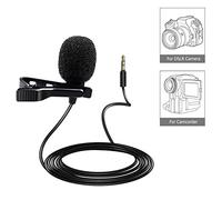 Saramonic SR-XMS2 - Microfono stereo lavalier omnidirezionale X/Y con connettore TRS da 3,5 mm per fotocamere DSLR, videocamere, registratori e dispositivi Saramonic