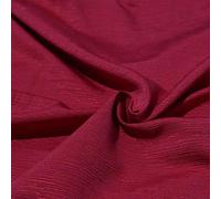 SaRani Copridivano Fiocco Lacci 2 3 4 Posti Cotone Tinta Unita Salva Divano (Bordeaux Ottoman, 3 posti)