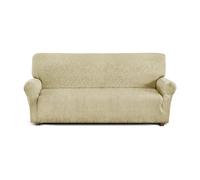 SaRani Copridivano Salvadivano Copripoltrona 1 2 3 4 Posti Tessuto Elasticizzato Operato Imperiale (Avorio, 3 posti)