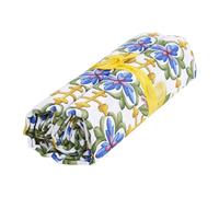 SaRani Telo Arredo Copritutto Gran Foulard Copriletto Copridivano Fantasia Limonie Giallo
