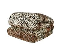 SaRani Trapunta Piumone Matrimoniale Singola Invernale Fantasia Leopardata Animalier (Una piazza e mezza)