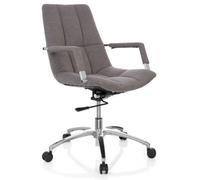 SARANTO tessuto - Sedia Home Office Grigio