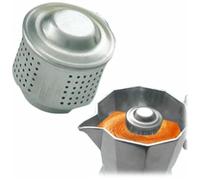 Saraoriginalshop Paraspruzzi Paraschizzi ricambi universali per Moka compatibile con Bialetti compatibile con Pedrini ed altri.