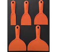Saraoriginalshop Set 5 Spatole in Plastica per Stuccare Colla Raschiare Levigare Spatole Flessibili disponibili in 5 misure Bricolage Fai da tè