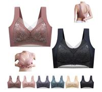 Sarapick Ultimate Lift Bras, reggiseni senza fili con supporto e sollevamento, reggiseni da donna copertura completa senza cuciture sollevamento, 2 pezzi - 7, 5XL