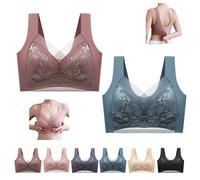 Sarapick Ultimate Lift Bras, reggiseni senza fili con supporto e sollevamento, reggiseni da donna copertura completa senza cuciture sollevamento, 2 pezzi - 8, 5XL
