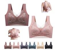 Sarapick Ultimate Lift Bras, reggiseni senza fili con supporto e sollevamento, reggiseni da donna copertura completa senza cuciture sollevamento, 2 pezzi - 1, 5XL