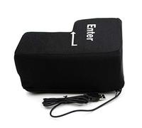 Sarari Big Enter Key Vent cuscino morbido per computer con tasto USB per ritorno chiavi e ufficio, cuscino decompressione antistress cuscino per casa e ufficio