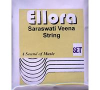 Saraswati Veena - Set completo di corde Ellora Professional Standard Quality