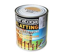 Saratoga flatting 750ml finitura trasparente per legno all'acqua per interni ed