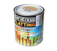 Saratoga flatting 750ml finitura trasparente per legno all'acqua per interni ed