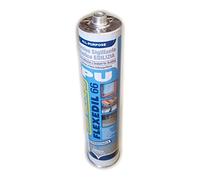 Saratoga Flexedil 66 300ml grigio adesivo sigillante elastico per edilizia