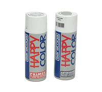 Saratoga happy color 400ml bomboletta primer trasparente ancorante per plastica metallo leghe