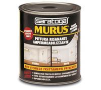 Saratoga Murus Pittura Impermeabilizzante Risanante Antimuffa per Mura Pareti 1L