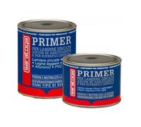 Saratoga Primer per lamiere zincate arrugginite ferro alluminio grigio 1 LT