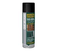 Saratoga RINNOVA SERRAMENTI SPRAY 500 ml PULISCE e PROTEGGE LEGNO PVC ALLUMINIO