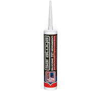 Saratoga Sigillante Trasparente per Serramenti - 7 X 7 Monocomponente per Pareti/Muro, Silicone, Water Resistant, 5-40°C, Tixotropico, Serramenti e Bricolage