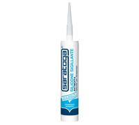 Saratoga silicone acetico antimuffa 280 ml trasparente Trasparente