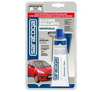 Saratoga silicone sigillante 60 ml nero Nero