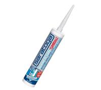 Saratoga - Siringa Silicone Trasparente Biancosan Funghalt 310 Ml