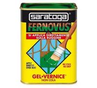 SARATOGA SMALTO METALLIZZATO GEL FERNOVUS GRIGIO MEDIOEVALE 750ML