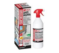 SARATOGA , Spray Antimuffa Saratoga Z10, Elimina Muffe Alghe Muschi Licheni, per uso Interno ed Esterno, Spruzzatore Ergonomico, 1Lt