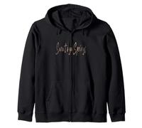 Saratoga Springs New York Vintage design elegante Felpa con Cappuccio