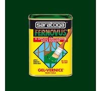 Saratoga Vernice Antiruggine in Gel Fernovus Brillante 750ml Verde Scuro