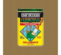 FERNOVUS SARATOGA PITTURA SMALTO GEL VERNICE ANTIRUGGINE 2 IN 1 750ml-250ml