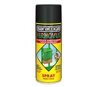 SARATOGA Vernice Antiruggine Spray Pronta All'Uso, Bomboletta Da 400 Ml Nero