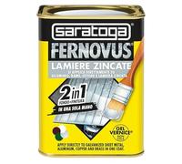 Smalto Protettivo e Decorativo Fernovus Lamiere Zincate 750ml Colore Marrone - S