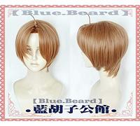 Sarazanmai Enta Jinnai Castano corto capelli sintetici per parrucca Cosplay Occhiali Set Gioco di ruolo di Halloween + parrucca solo parrucca
