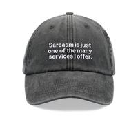 Sarcasm Uno Di Molti Services Cappello Baseball Vintage Slavato Unisex Papà Joke
