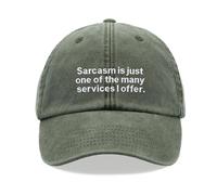 Sarcasm Uno Di Molti Services Cappello Baseball Vintage Slavato Unisex Papà Joke