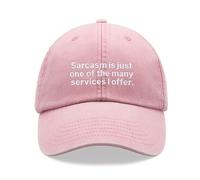 Sarcasm Uno Di Molti Services Cappello Baseball Vintage Slavato Unisex Papà Joke