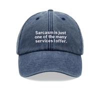 Sarcasm Uno Di Molti Services Cappello Baseball Vintage Slavato Unisex Papà Joke