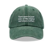 Sarcasm Uno Di Molti Services Cappello Baseball Vintage Slavato Unisex Papà Joke