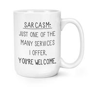 Sarcasm Uno Di The Molti Servizi I Offerta 426ml Grande Tazza - Divertente