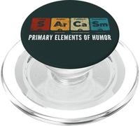 Sarcasmo Elementi primari della scienza umoristica S Ar Ca Sm PopSockets PopGrip per MagSafe